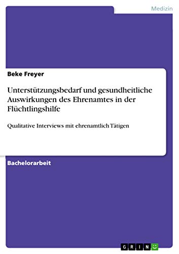 Unterstützungsbedarf und gesundheitliche Auswirkungen des Ehrenamtes in der Flüchtlingshilfe: Qualitative Interviews mit ehrenamtlich Tätigen