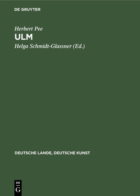 Ulm (Deutsche Lande, Deutsche Kunst)