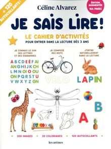 Je sais lire ! : le cahier d'activités pour entrer dans la lecture dès 3 ans