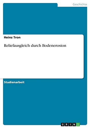 Reliefausgleich durch Bodenerosion