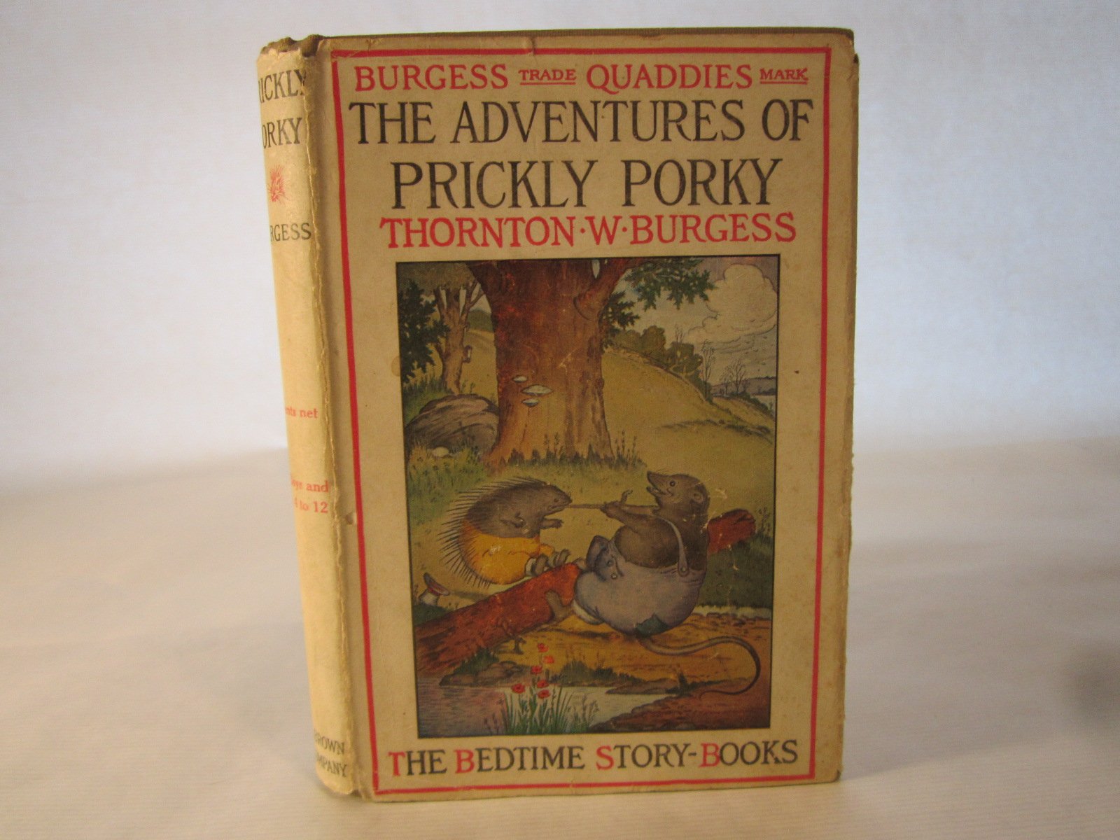 The Adventures of Prickly Porky by Thornton Burgess, Fiction, Animals, Fantasy & Magic