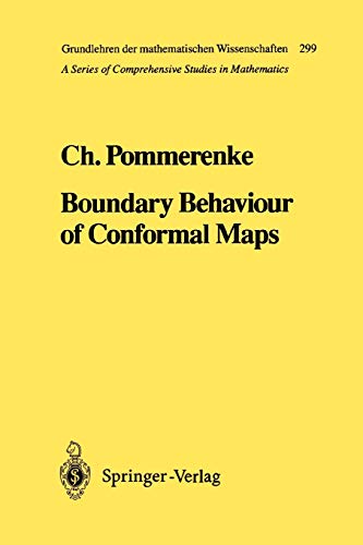 Boundary Behaviour of Conformal Maps (Grundlehren der mathematischen Wissenschaften, 299, Band 299)