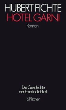 Die Geschichte der Empfindlichkeit: Hotel Garni: Roman