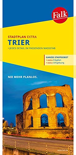 Falk Stadtplan Extra Standardfaltung Trier mit den Ortsteilen von Aach, Gusterat: h, Kenn, Konz, Schweich, Trierweiler 1:20 000 (Falk Stadtplan Extra Standardfaltung - Deutschland)