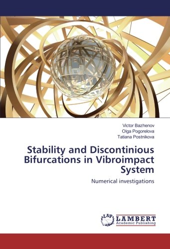Stability and Discontinious Bifurcations in Vibroimpact System: Numerical investigations
