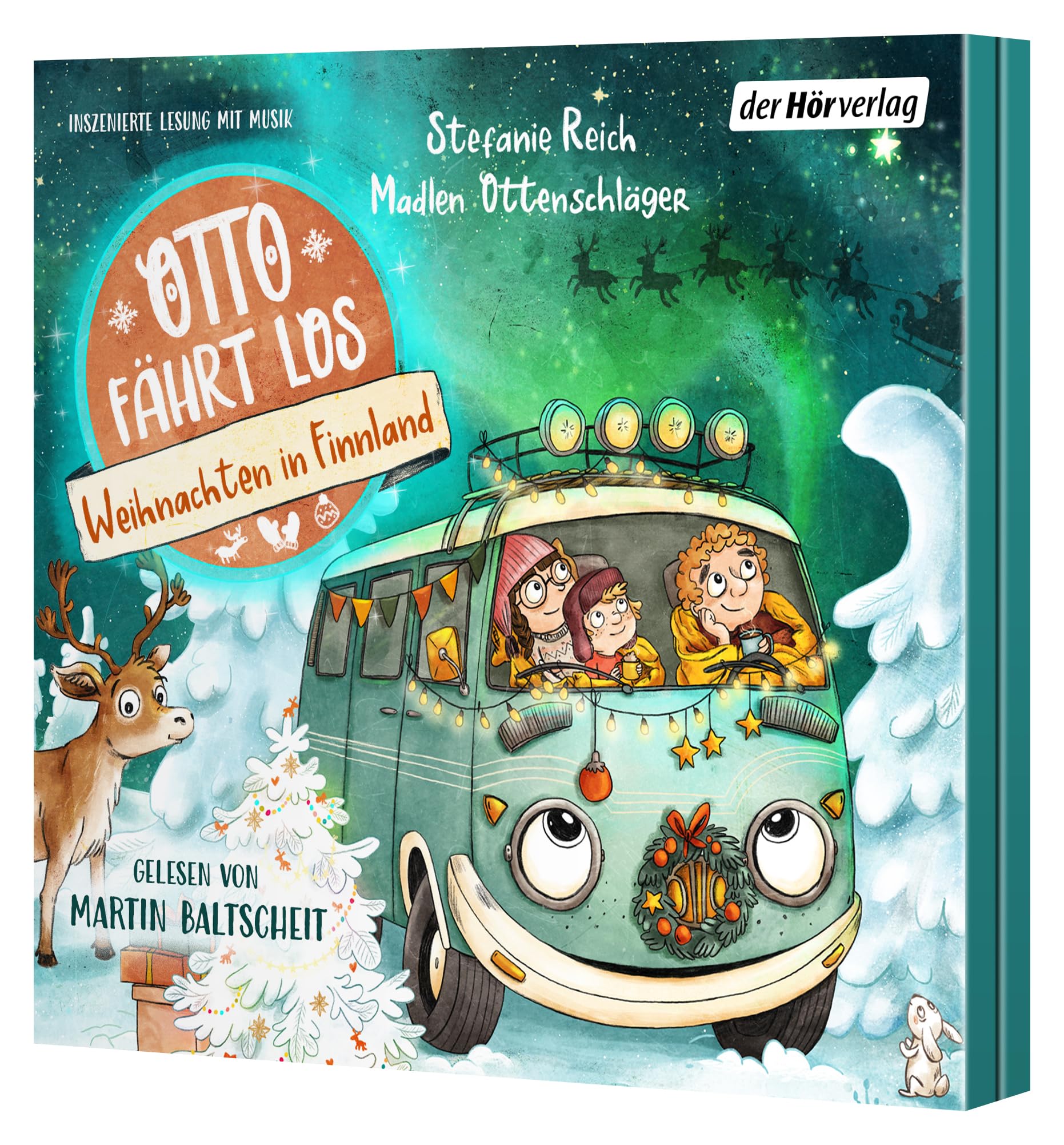 Otto fährt los – Weihnachten in Finnland: Hörbuch für alle Vanlife-Fans & Camper-Kinder, Reisen mit dem Bus Abenteuer für Kinder ab 4 Jahren