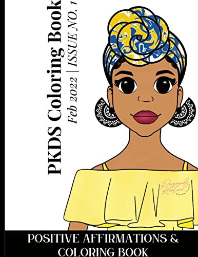 Positive Affirmations & Coloring Book | PKDS