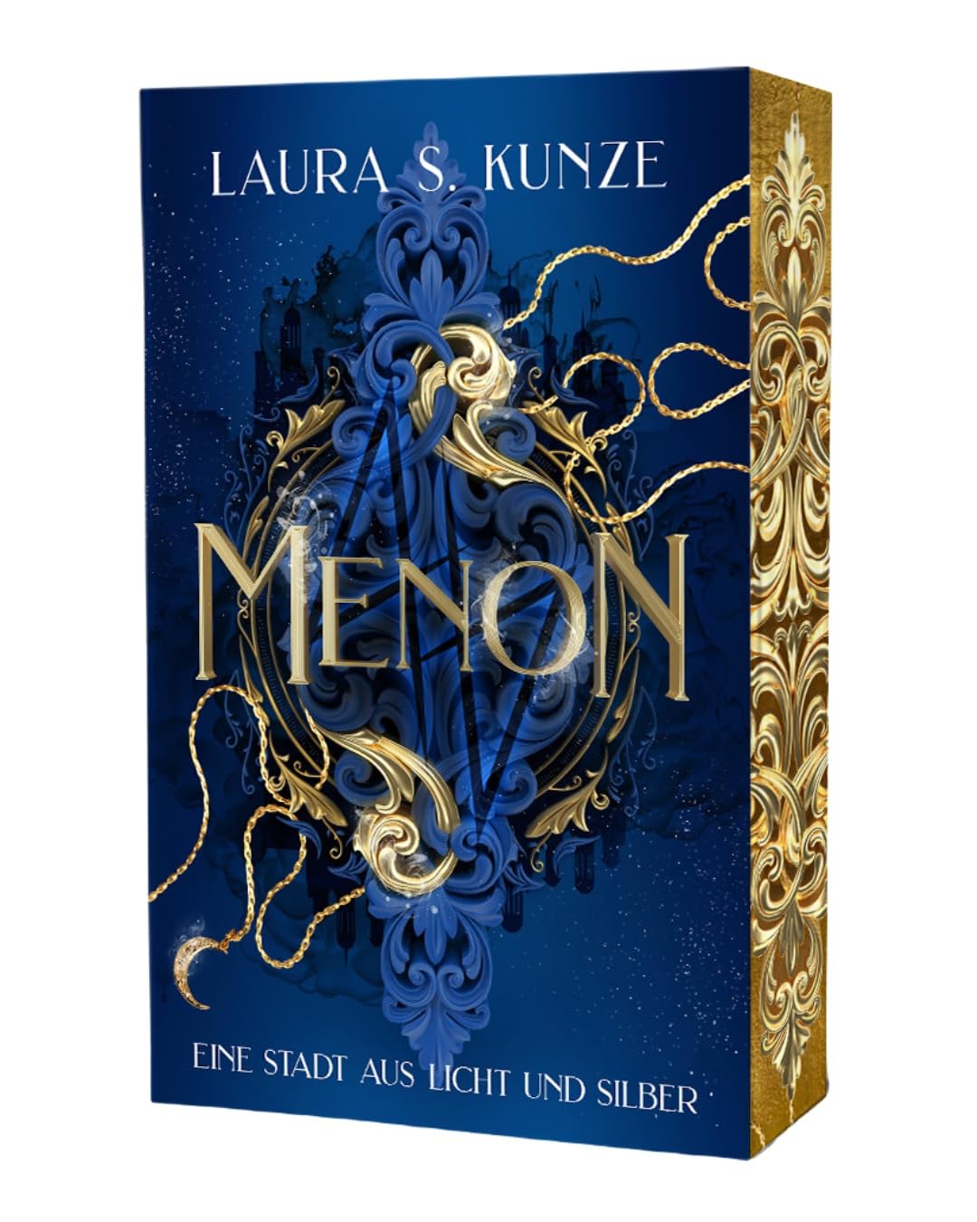 MENON: Eine Stadt aus Licht und Silber: Dunkel-düstere High Fantasy Dilogie mit bewegender Ritualsmagie: Mit wunderschönem limitierten Farbschnitt (Wanonverse, Band 1)