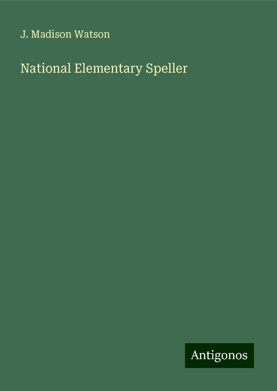 National Elementary Speller