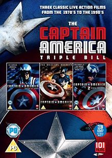 Captain America Triple Box Set [3 DVDs] [UK Import]