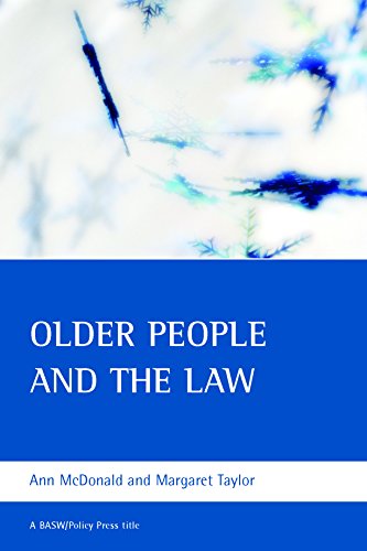 Older people and the law (Basw/Policy Press Titles)
