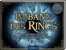 Im Bann des Rings: Der inoffizielle Escape-Adventskalender für Tolkien-Fans. Mit 24 Seiten zum Aufschneiden | Das perfekte Geschenk für "Herr der Ringe"-Fans