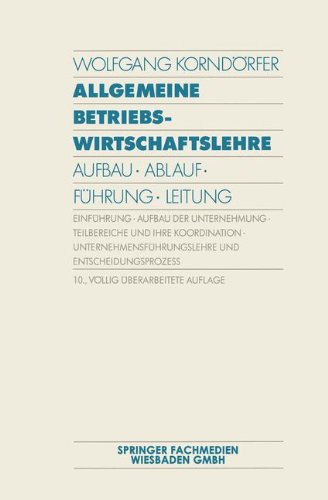 Allgemeine Betriebswirtschaftslehre