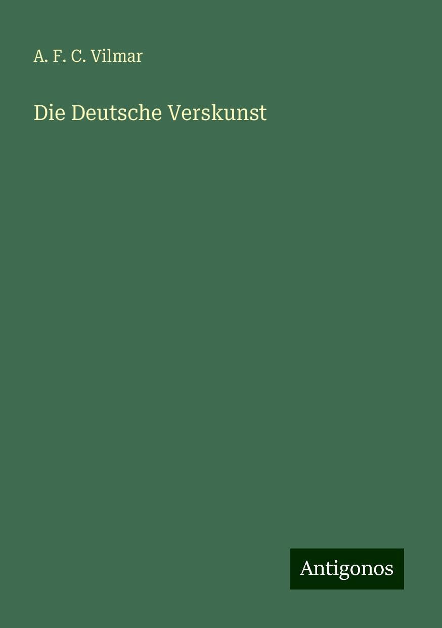 Die Deutsche Verskunst