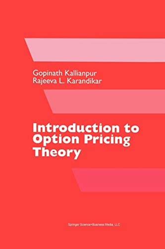 Introduction to Option Pricing Theory