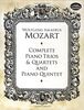 W.A. Mozart Complete Piano Trios And Quartets And Piano Quintet Pno C (Dover Chamber Music Scores)