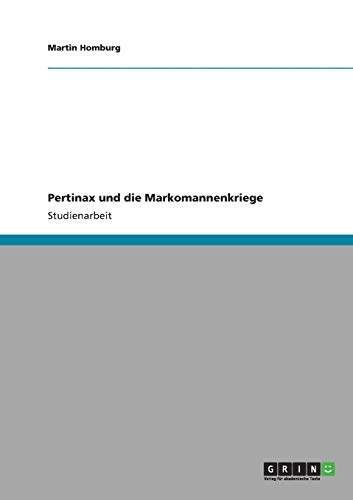 Pertinax und die Markomannenkriege