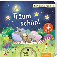 Mein liebstes Pustebuch – Träum schön!: Pusten & leuchten | Hochwertiges Pappbilderbuch mit Pustefunktion und Licht für Kinder ab 18 Monaten