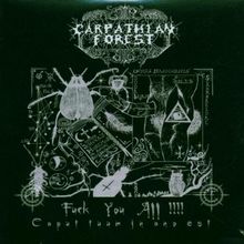 Fuck You All von Carpathian Forest | CD | Zustand gut