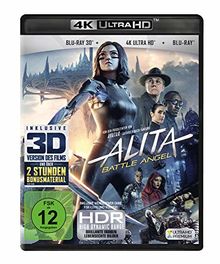 Alita - Battle Angel (4K Ultra HD) (+ Blu-ray 3D) (+ Blu-ray 2D)