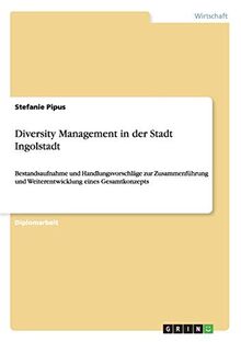 Diversity Management in der Stadt Ingolstadt: Bestandsaufnahme und Handlungsvorschläge zur Zusammenführung und Weiterentwicklung eines Gesamtkonzepts