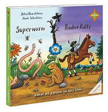 Superwurm / Räuber Ratte: Sprecher: Ilona Schulz, 1 CD, Digipack, Laufzeit 45 Min.