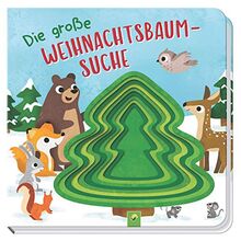 Die große Weihnachtsbaumsuche: Pappebuch mit Gucklochstanzung