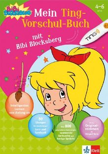 Mein Ting-Vorschulbuch mit Bibi Blocksberg: 4-6 Jahre