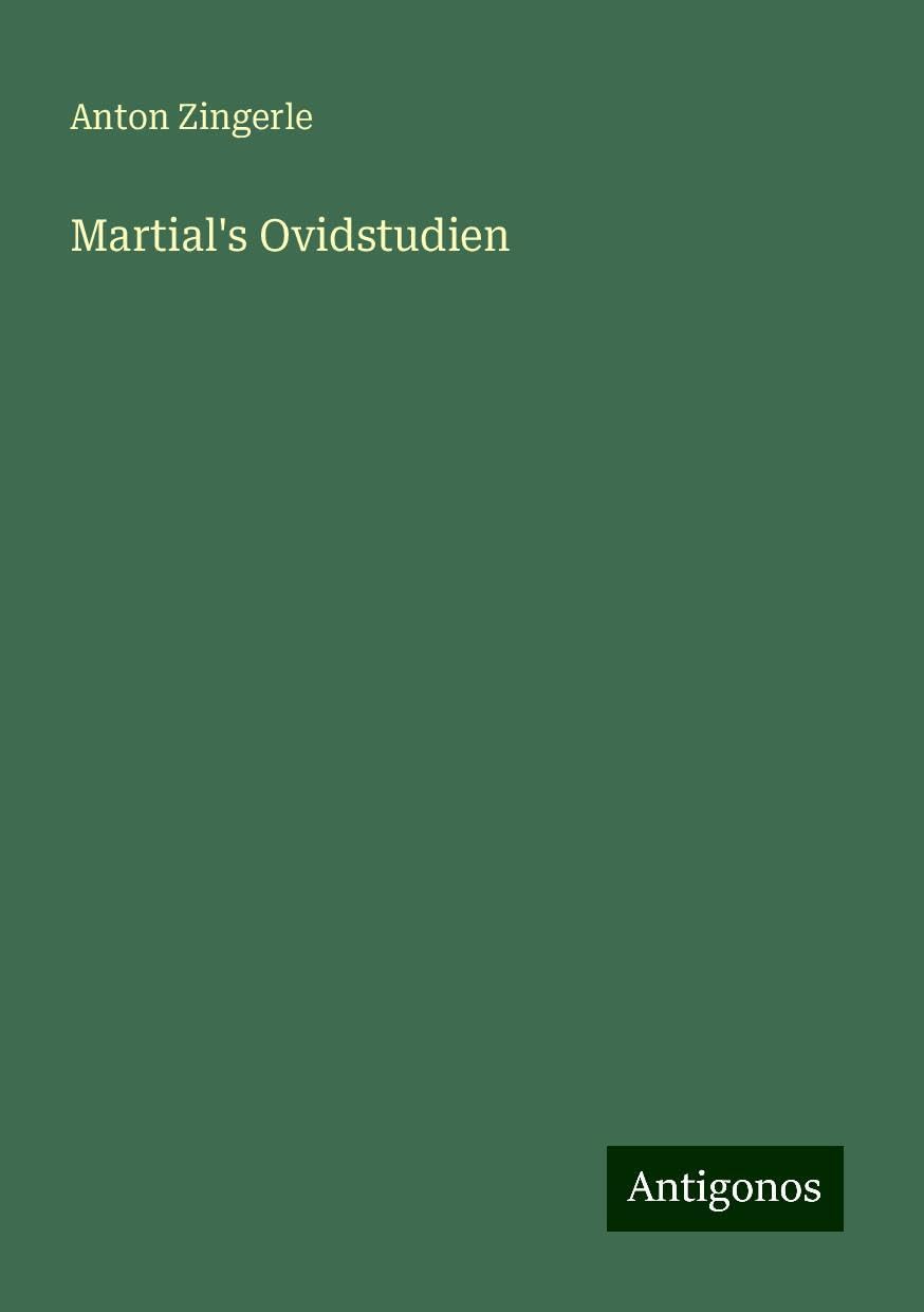 Martial's Ovidstudien