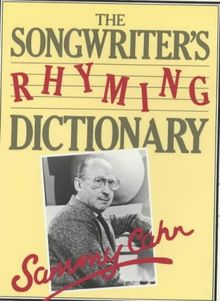 Songwriter's Rhyming Dictionary