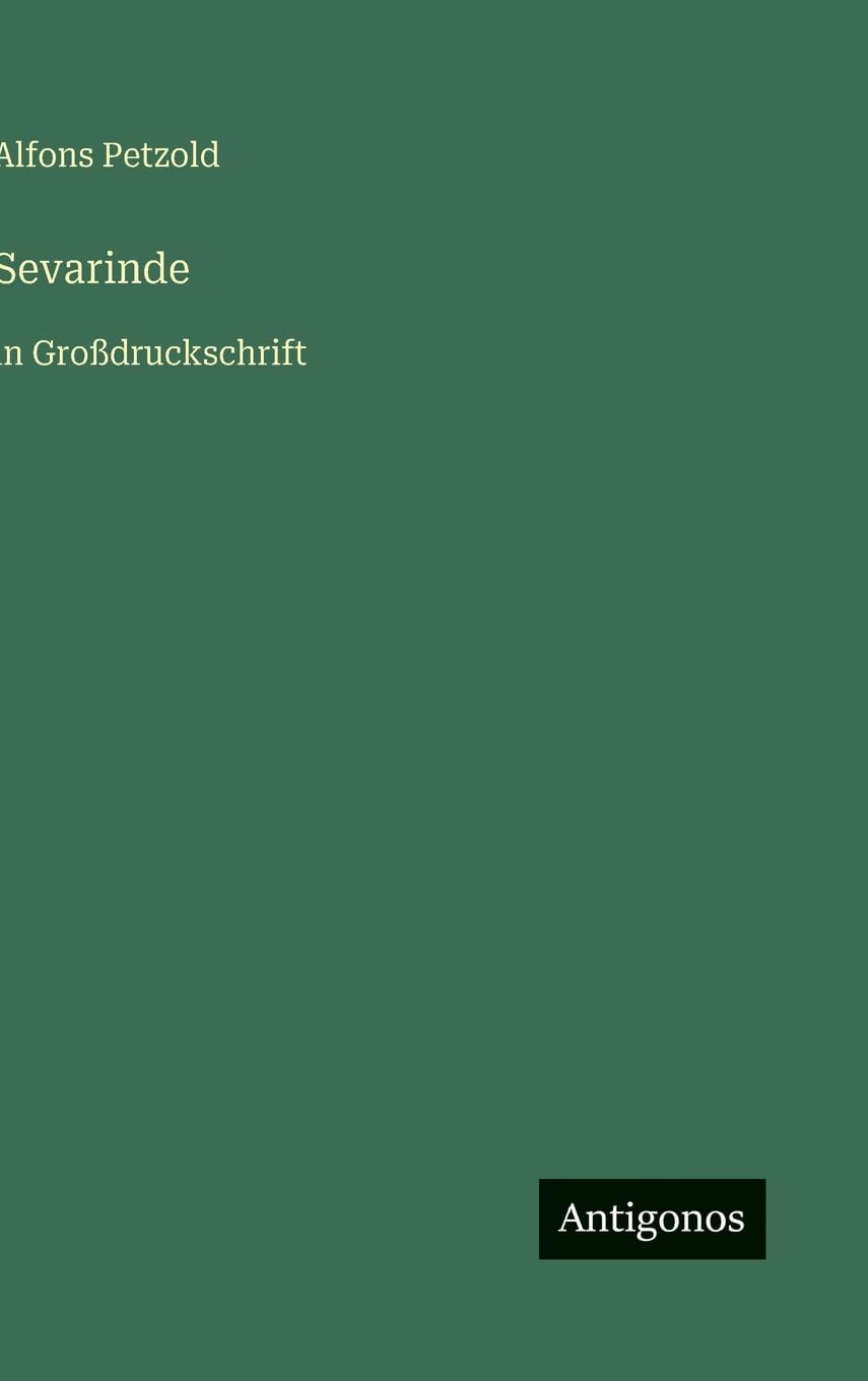 Sevarinde: in Großdruckschrift