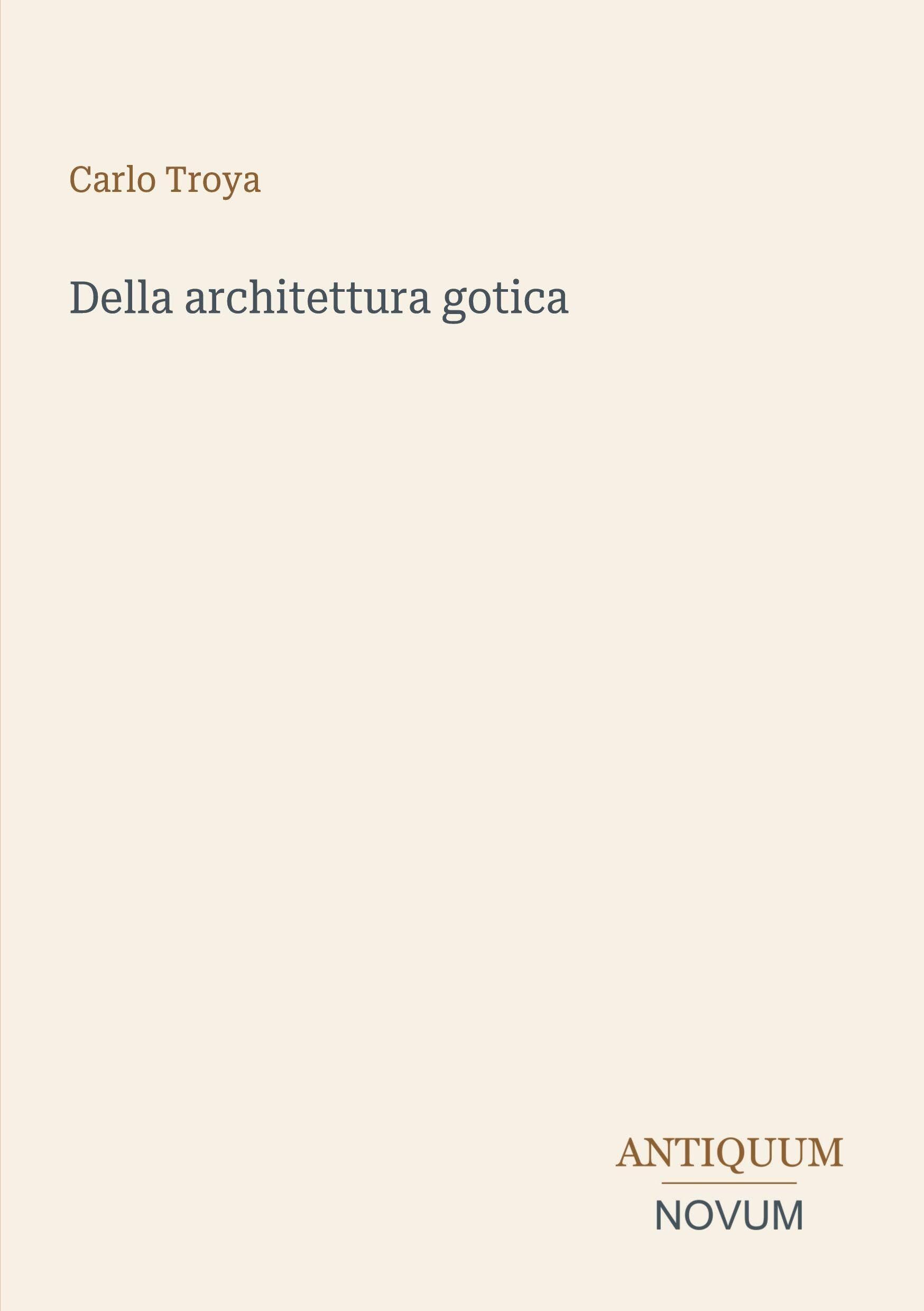 Della architettura gotica