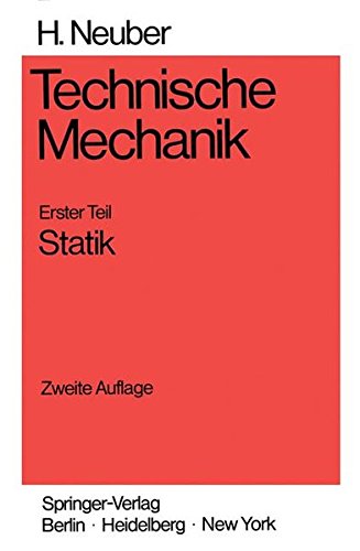 Technische Mechanik: Methodische Einführung