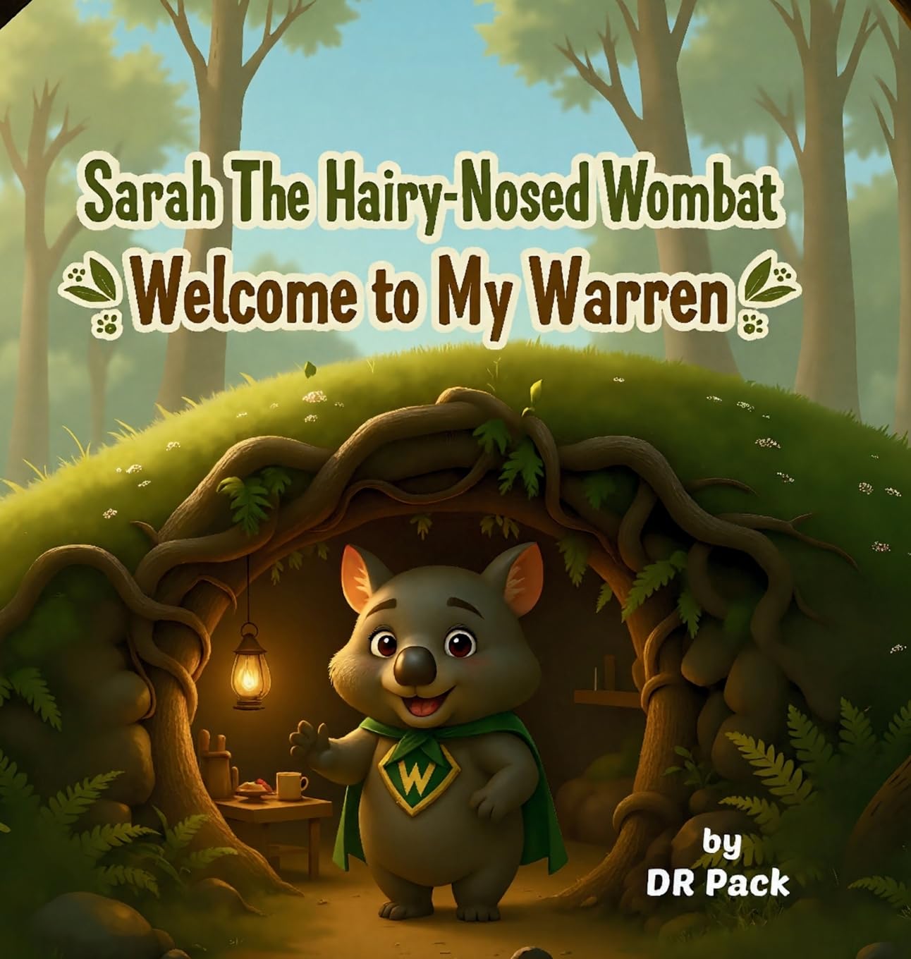 Sarah The Hairy-Nosed Wombat