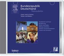 Nationalatlas Bundesrepublik Deutschland CD-ROM: Unser Land in Karten, Texten und Bildern. Mit zusätzlichem interaktiven Kartenprogramm