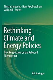 Rethinking Climate and Energy Policies: New Perspectives on the Rebound Phenomenon