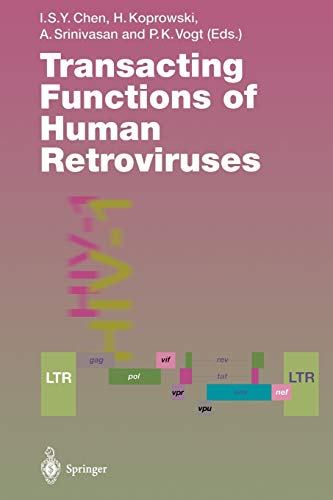 Transacting Functions of Human Retroviruses (Current Topics in Microbiology and Immunology) (Current Topics in Microbiology and Immunology, 193, Band 193)