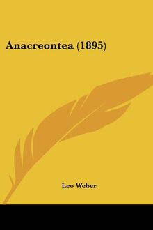 Anacreontea (1895)