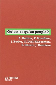 Qu'est-ce qu'un peuple ?