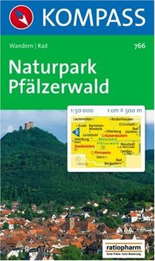 Naturpark Pfälzerwald: Wandern / Rad. 1:50.000