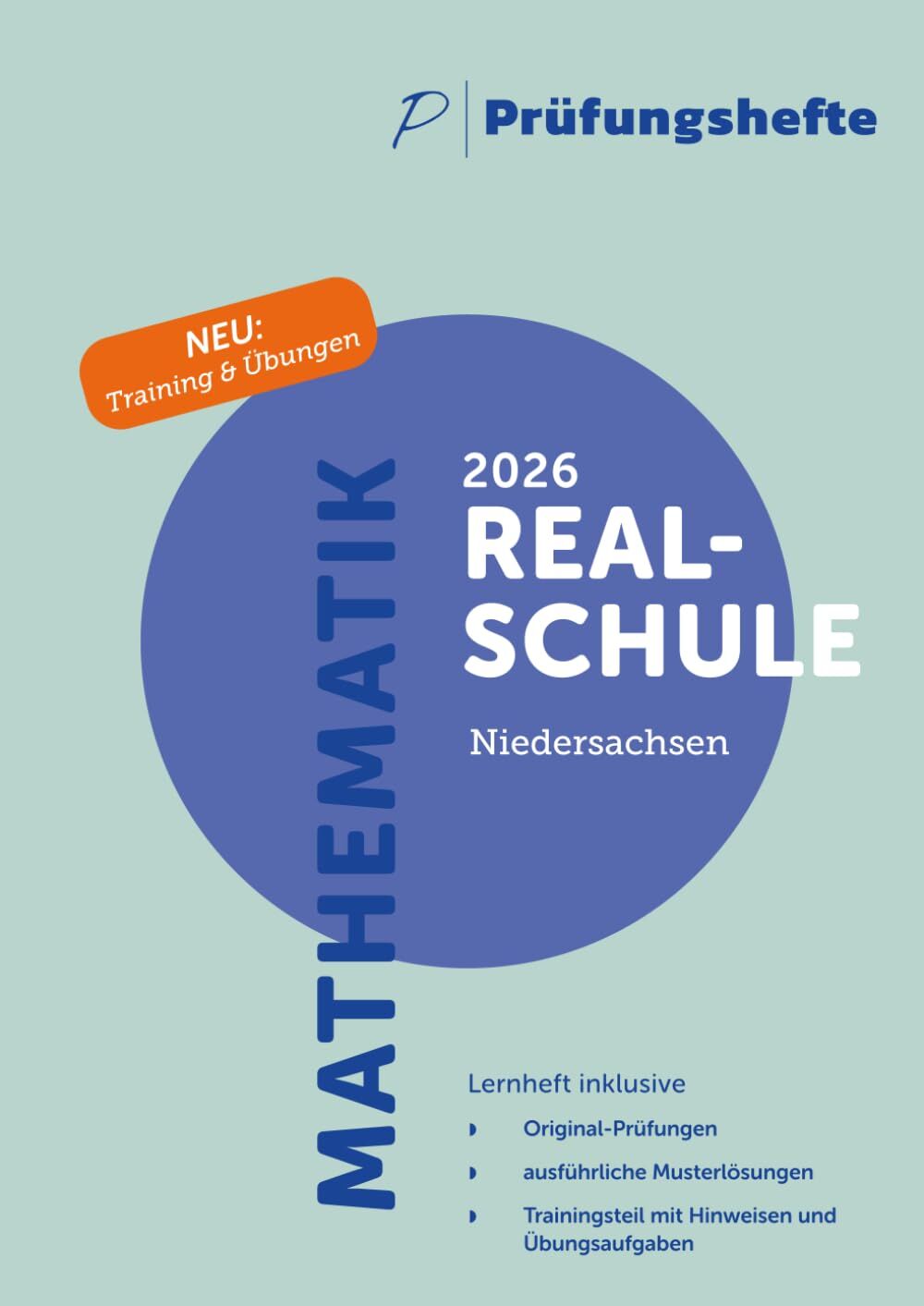 Prüfungsheft & Training - 2026 Mathematik Realschule - Niedersachsen - Original-Prüfungen und Lösungen