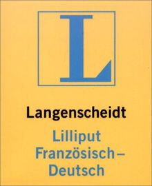 Langenscheidt Lilliput Wörterbücher, Nr.83, Französisch-Deutsch