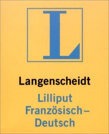 Langenscheidt Lilliput Wörterbücher, Nr.83, Französisch-Deutsch | Buch | Zustand gut