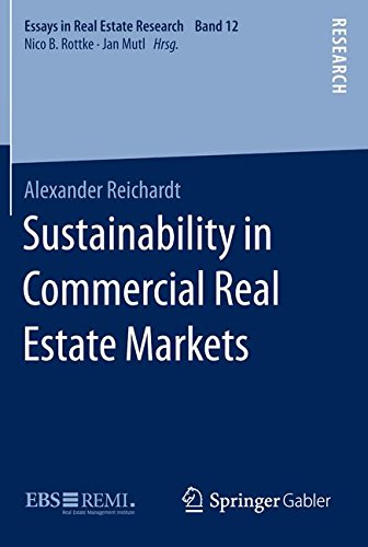 Sustainability in Commercial Real Estate Markets (Essays in Real Estate Research)
