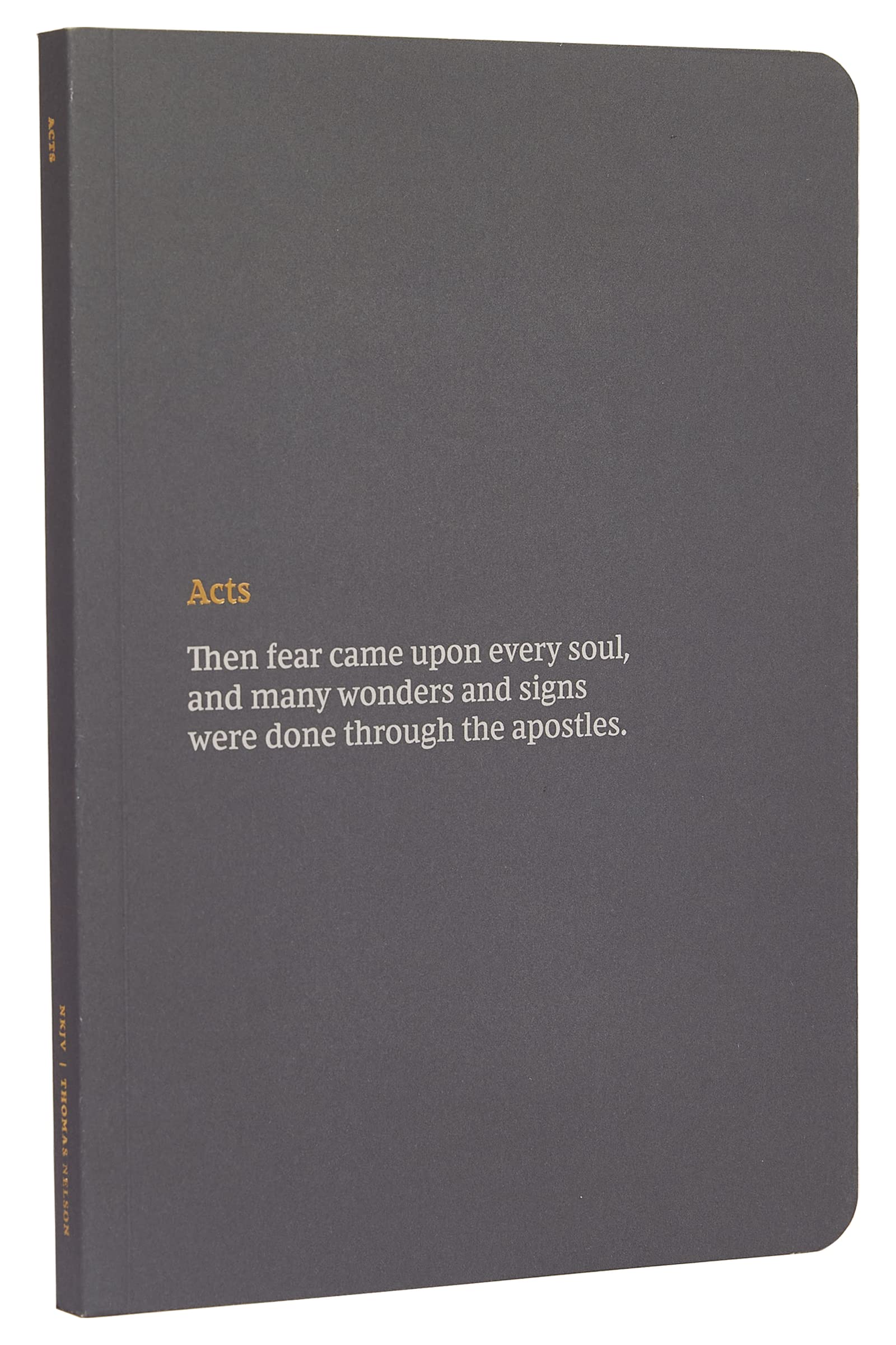 NKJV Bible Journal - Acts, Paperback, Comfort Print: Holy Bible, New King James Version