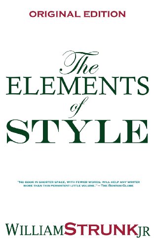 William Strunk Jr The Elements Of Style