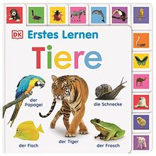 Erstes Lernen. Tiere: Pappbilderbuch mit Griff-Register und über 180 Fotos ab 1 Jahr