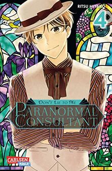 Don’t Lie to Me – Paranormal Consultant 4: Mystery-Manga mit unschlagbarem Ermittlerduo und übernatürlichem Twist – Mit Postkarte in der 1. Auflage!