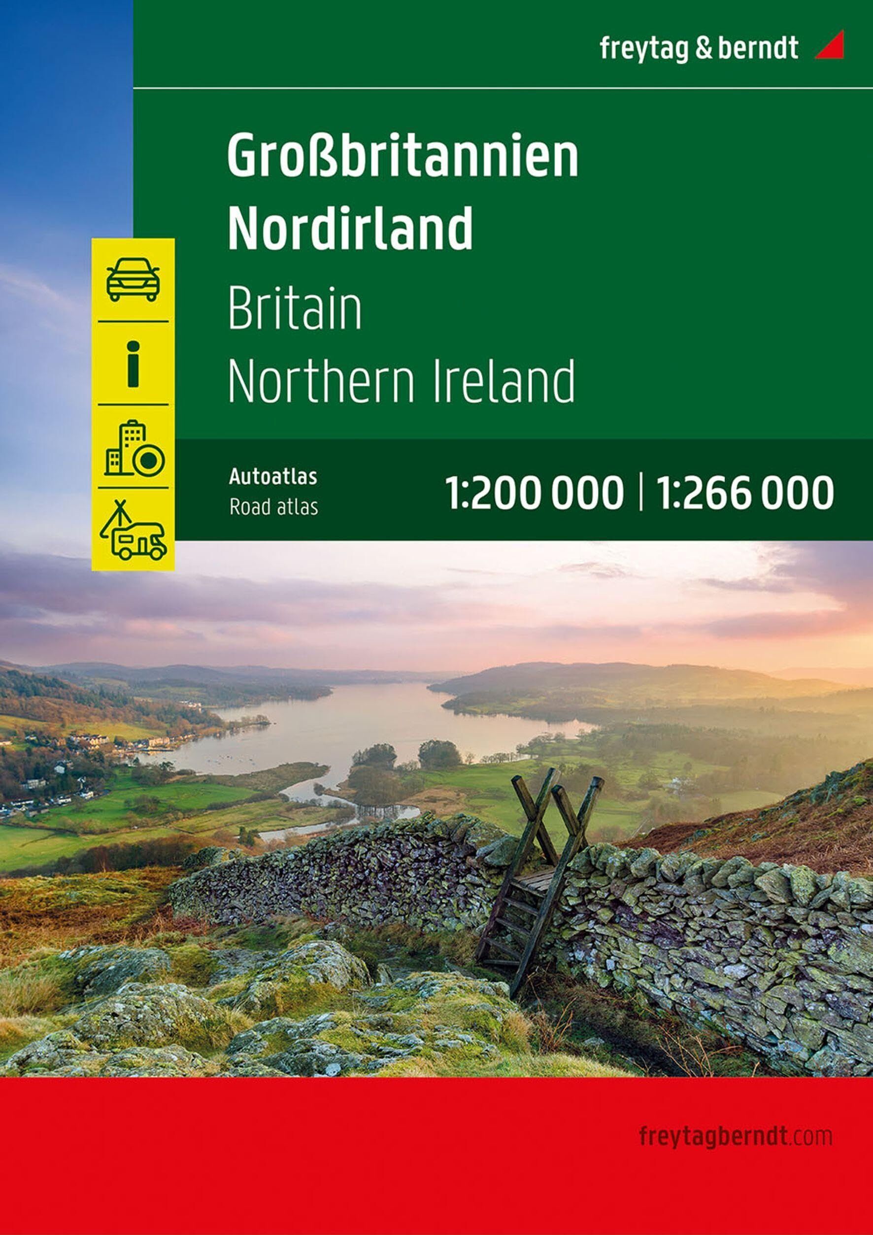 freytag & berndt Autoatlas Großbritannien - Nordirland 1:200.000