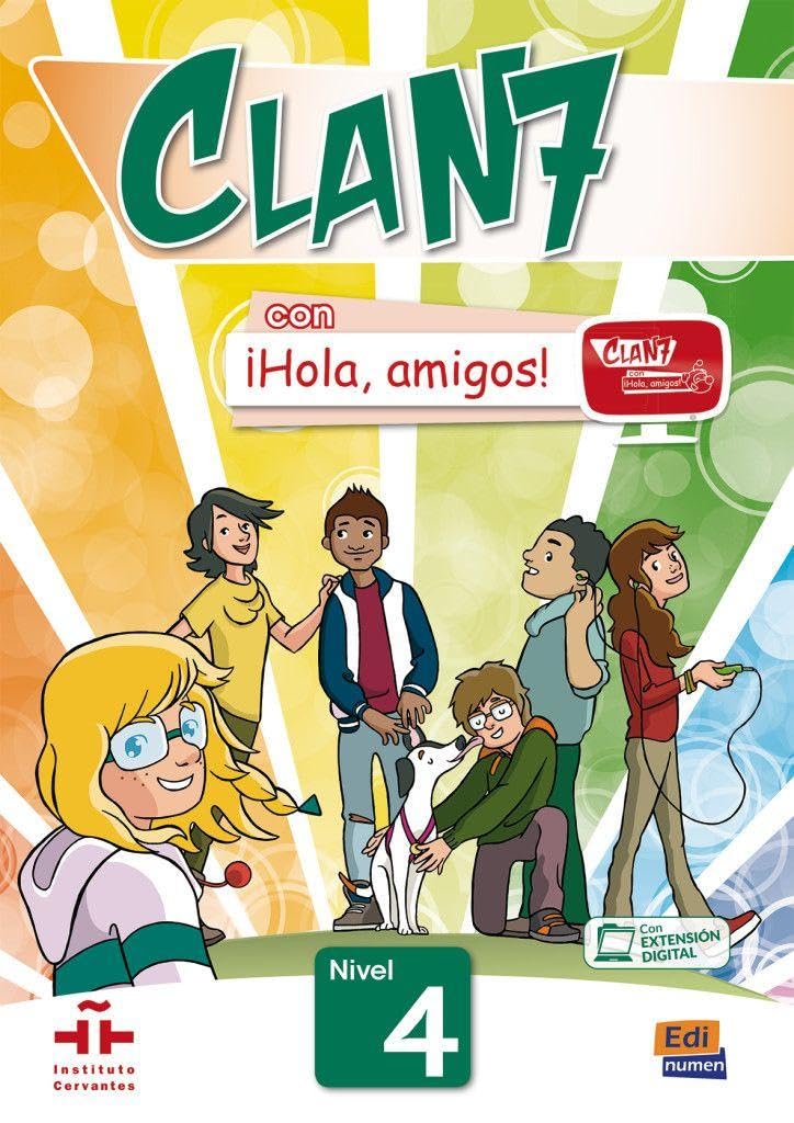 Clan 7 con ¡Hola, amigos! 4. Kursbuch + Code